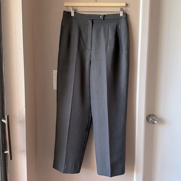 PRET A PORTER Gray Trouser Pants - Picture 2 of 6